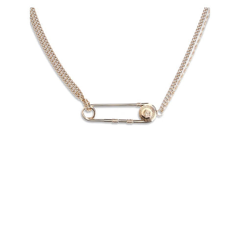 Versace Gold Metal Necklace